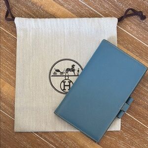 Hermes Agenda Cover in Blue